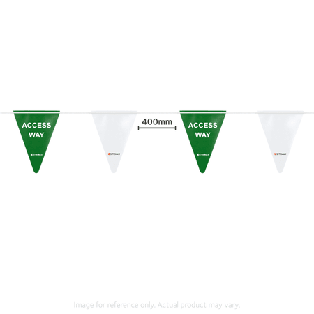 250m Access Way Safety Bunting