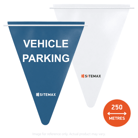 250m Vehicle Parking Safety Bunting