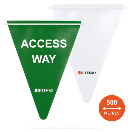 500m Access Way Safety Bunting