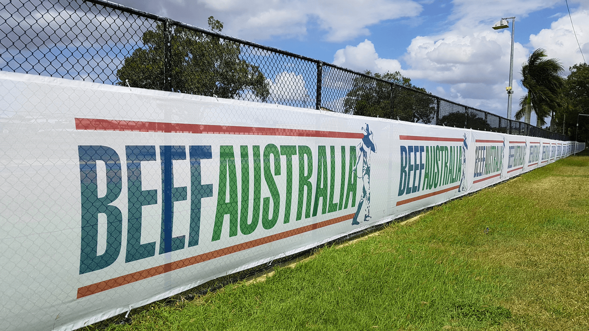 Proper tensioning keeps banner mesh taut and secure, allowing it to perform exactly as intended under wind pressure 
