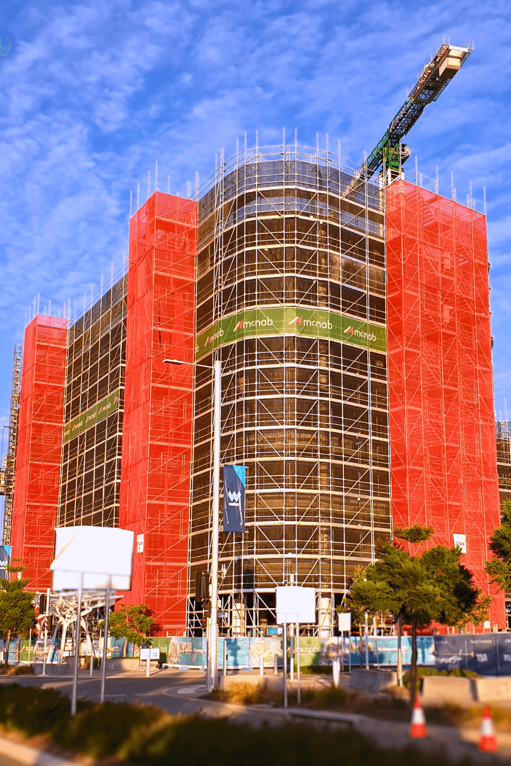 McNab | FlameX Select Mesh and Scaffmesh Building Wrap