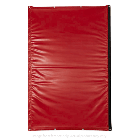 Sitemax | Red Unprinted Sonic Quilt Noise Control for Construction Sites