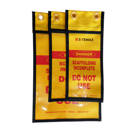DL Sitemax pouch - Scaffold Incomplete Do Not Use