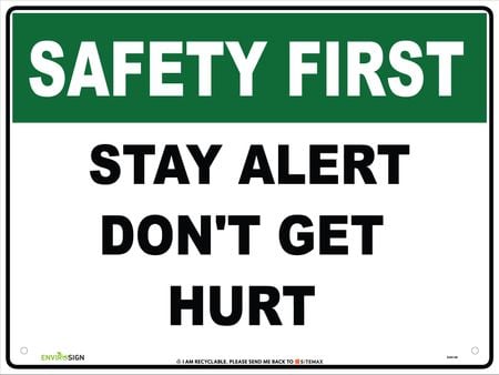SF Stay Alert Don't Get Hurt