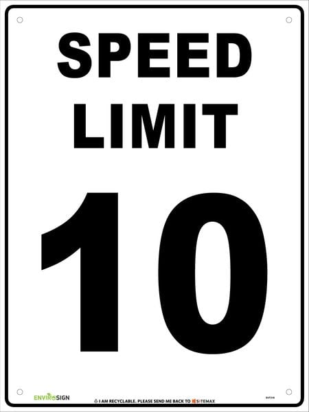 Speed Limit 10