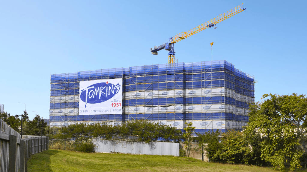 Tomkins| FlameX Select Mesh Building Wrap