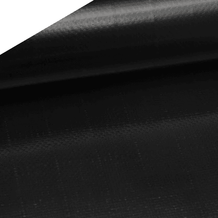 Sitemax | Black Tuffclad Industrial Strength Ripstop Vinyl Cladding for Vinyl Tarps, Enclosures, Protection Cover, Demolition Works and More