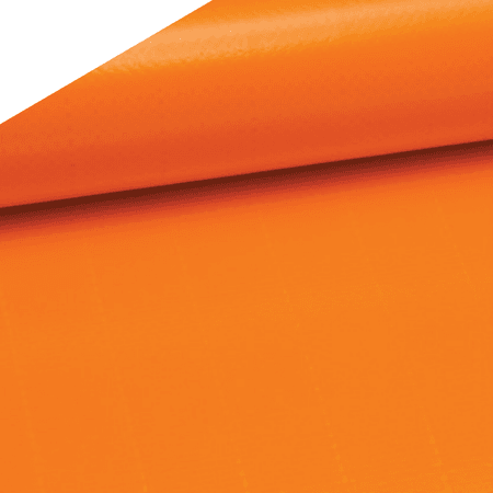 Sitemax | Orange Tuffclad Industrial Strength Ripstop Vinyl Cladding for Vinyl Tarps, Enclosures, Protection Cover, Demolition Works and More