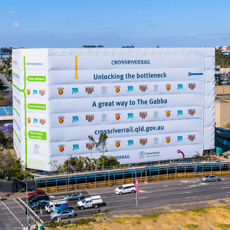 2.52 x 30m Tuffclad 680gsm Custom Printed Vinyl