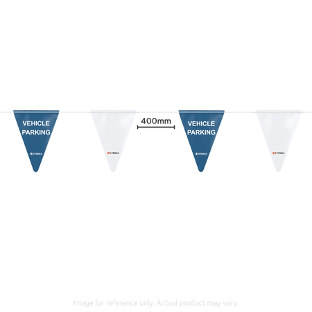 500m Vehicle Parking Safety Bunting