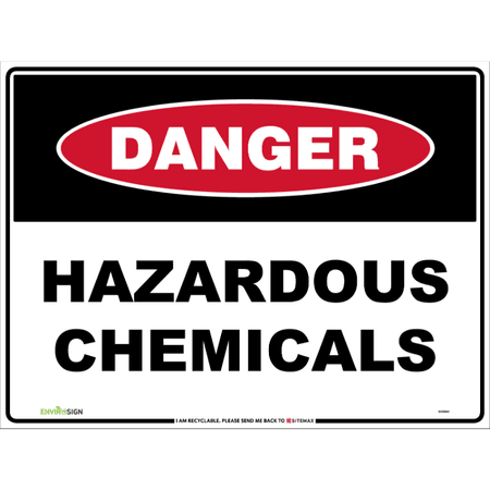 Danger Hazardous Chemicals