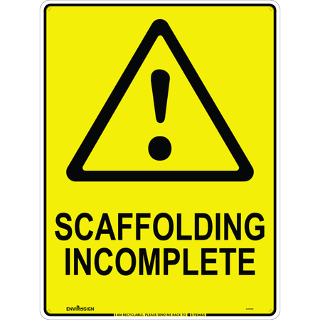 Scaffolding Incomplete