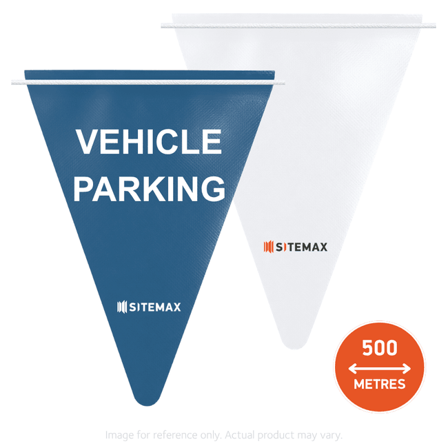 500m Vehicle Parking Safety Bunting