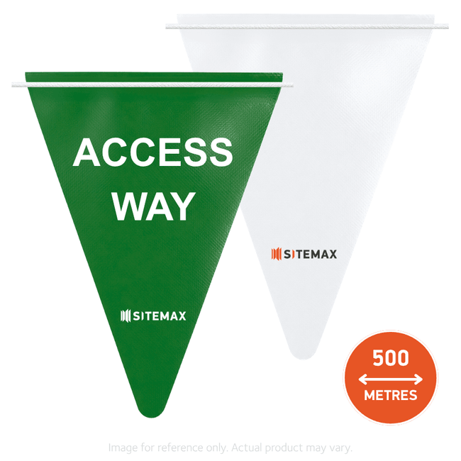500m Access Way Safety Bunting