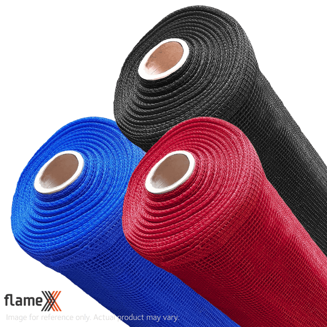 Sitemax | FlameX Siteclad Quad Net for scaffold containment in high-wind areas