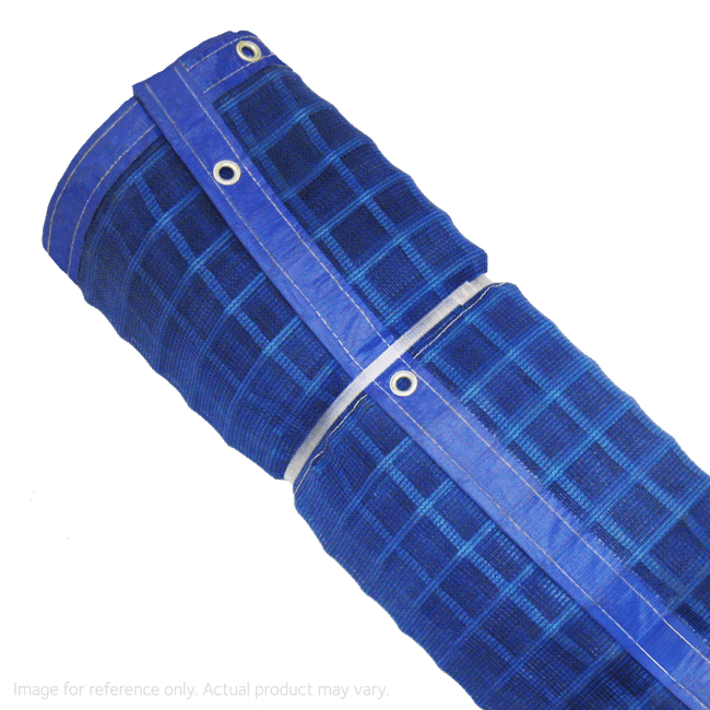 1.9m x 15m Blue Fire Retardant Lyta Mesh