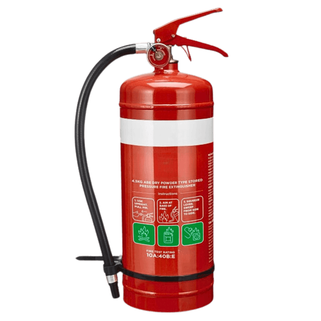 Sitemax Fire Extinguisher - A:B:E Dry Powder - 4.5kg
