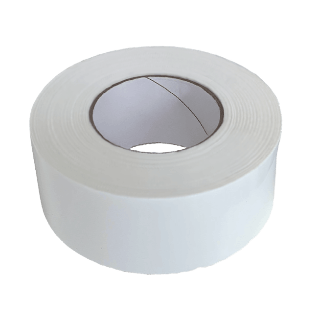 Sitemax Shrinkclad Economy White Shrink Tape for Shrink Wrap - Non-serrated edge