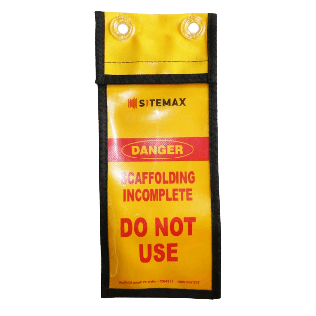 DL Sitemax pouch - Scaffold Incomplete Do Not Use