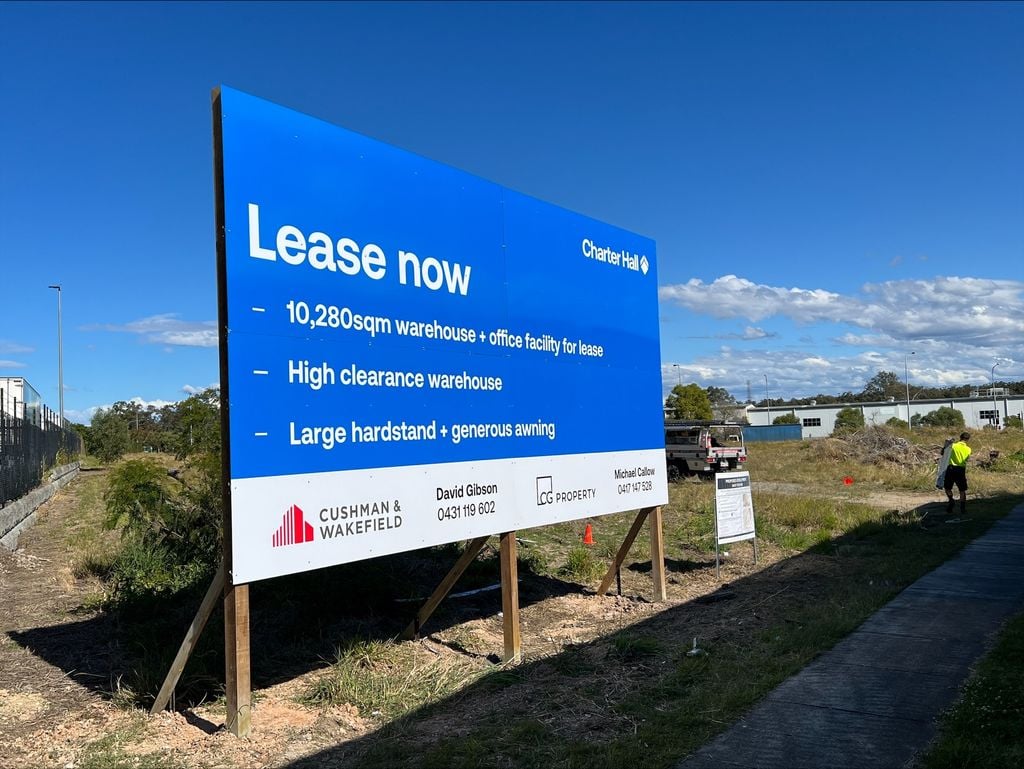 Charter Hall Alupanel Billboard Berrinba