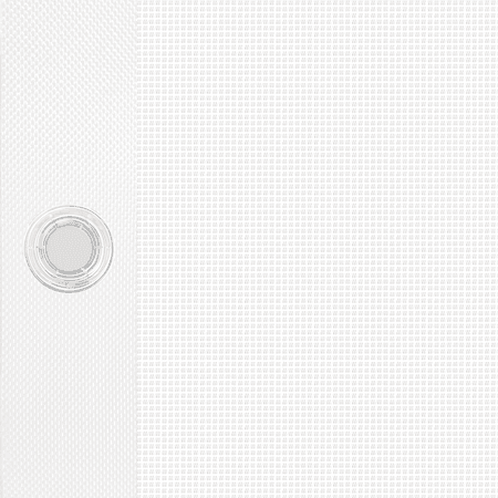 White EdgeX keder tape edge on Maxflow Mesh banner mesh for a neat, professional finish