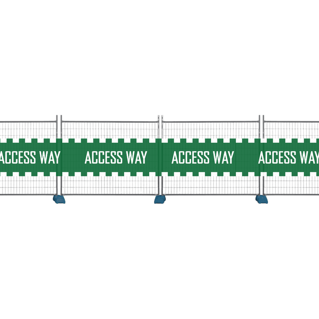 Select Mesh | Access Way Banner | 0.9m x 50m