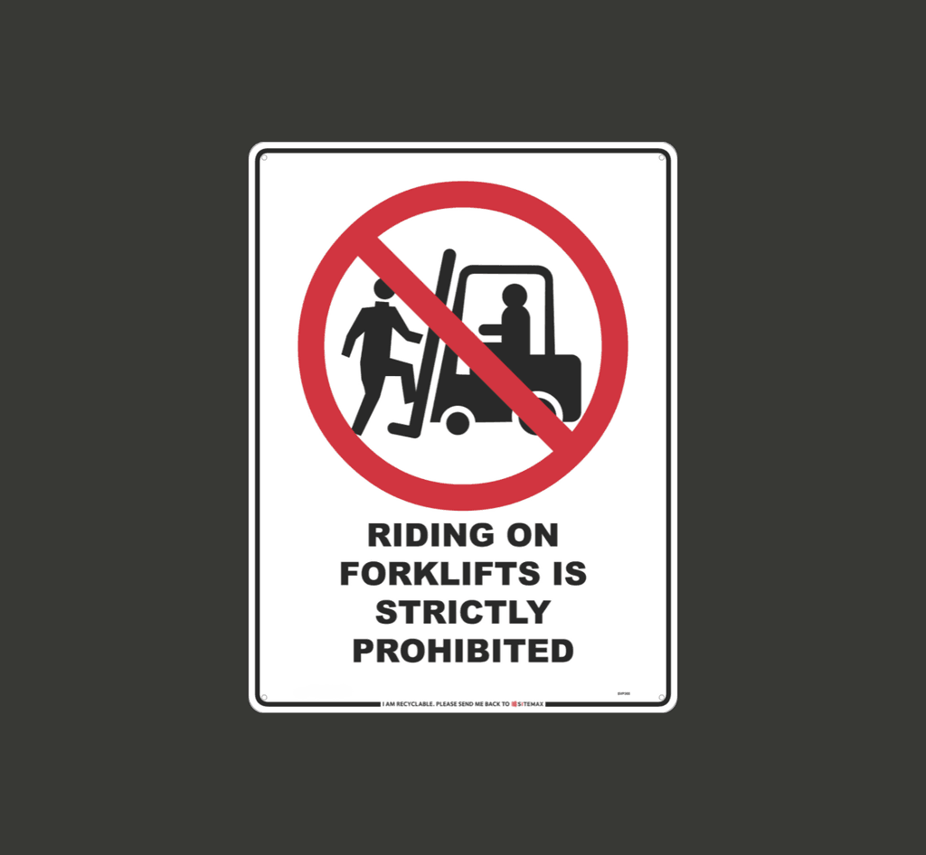 Sitemax | Prohibition Signs