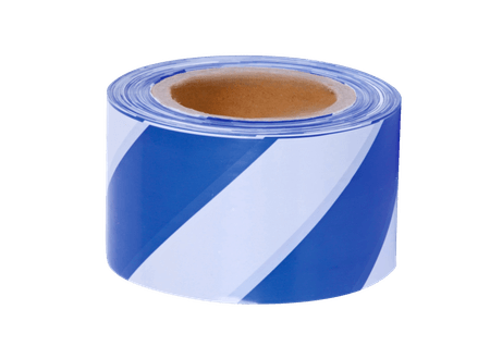 Barrier Tape - Blue and White