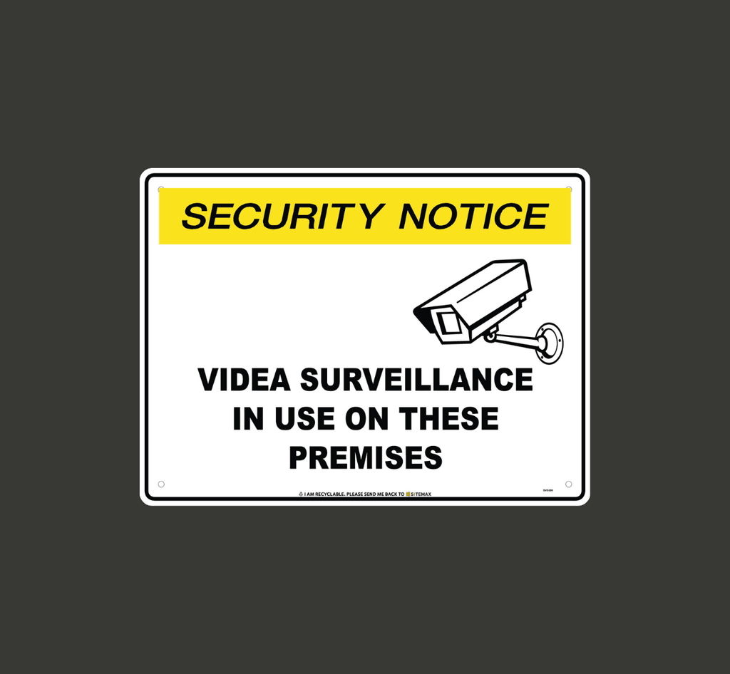 Sitemax | Security Signs
