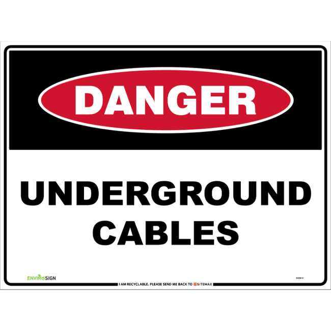 Danger Underground Cables
