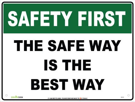 SF The Safe Way Is The Best Way