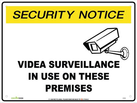 SN Video Surveillance In Use On These Premises
