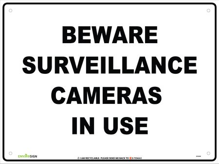 Beware Surveillance Cameras In Use