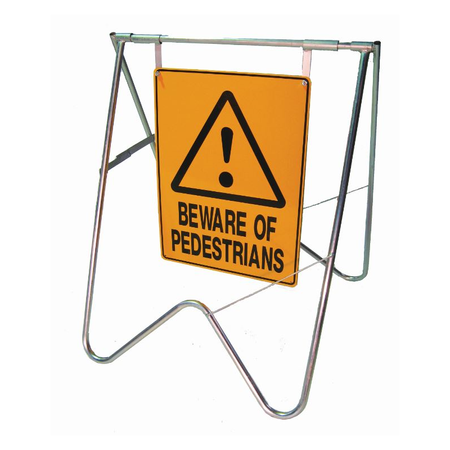 Swing Stand to suit 900 x 600mm metal signs