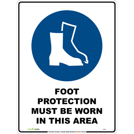 Foot Protection Must Be Worn In This Area