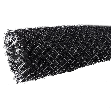 1.8 x 10m HT Premium Scaffmesh FlameX Quad Net Black lining (QLD Only)