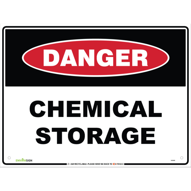 Danger Chemical Storage