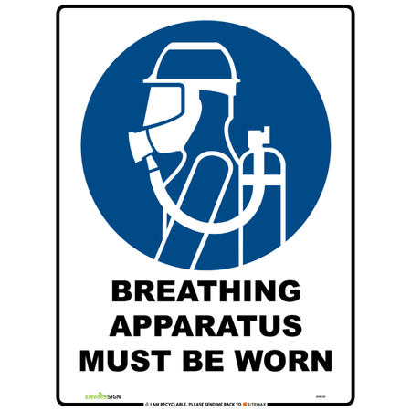 Breathing Apparatus Must Be Worn
