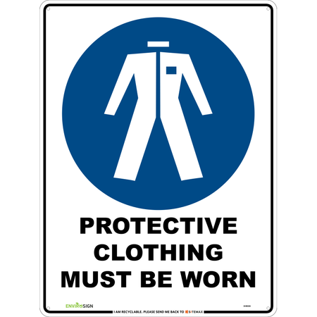 Protective Clothing Must Be Worn